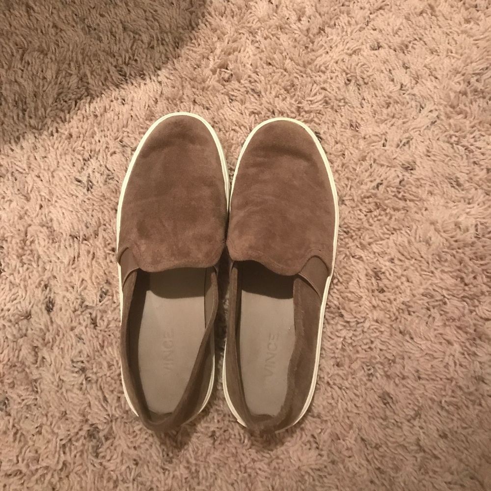 VINCE suede sneakers